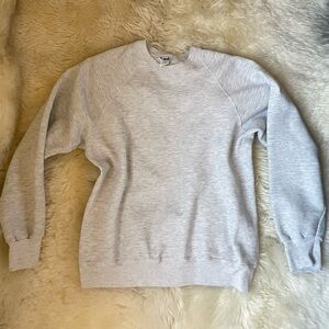 Vintage | HTF 70s 80s LEE light grey boxy fit sweatshirt